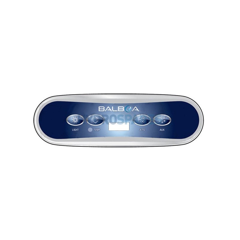 Overlay - VL400 4 Button - 11822 Light, Temp, Jets, Aux