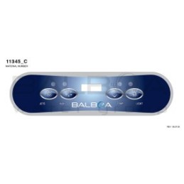 Balboa | Top Side Panel ML400 - Jets Aux Temp Light