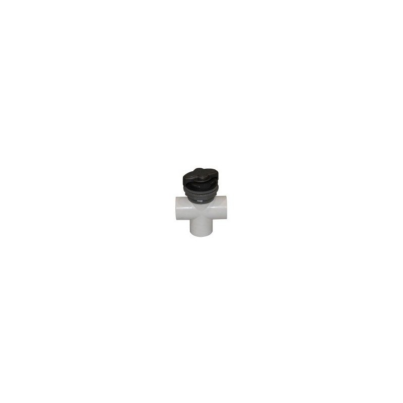 Passion | Diverter Valve - 1 1/2" S x 1 1/2" S x 1 1/2" S Plus Handle DSG-Black