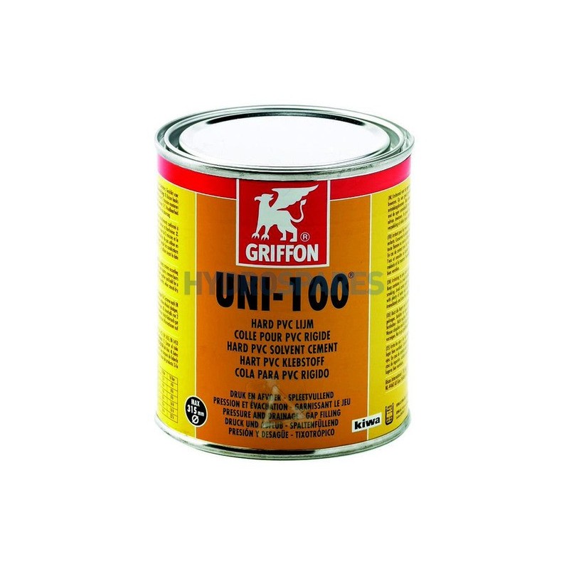 PVC Cement - UNI100 PVC-U Clear 500ml - Tin