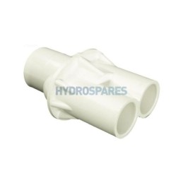 Manifold - 1.0" - WYE 3/4" x 3/4" Spigots