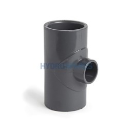 Tee - Reducing  MET Grey 40mm F x 40mm F x 32mm F PVC