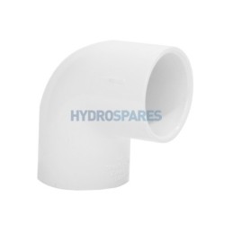 Elbow - 90° Equal  IMP - White  1.0" - PVC