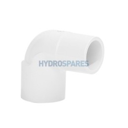 Elbow - 90° Street  IMP - White  2.0" - PVC - M x F